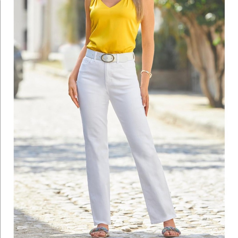 Boston Proper Wide Leg Jeans - Size 0